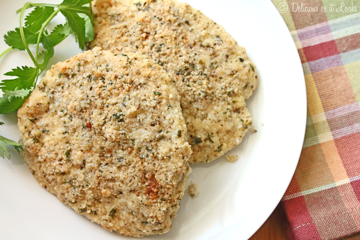 Parmesan Herb Chicken {Low-FODMAP, Gluten-Free} - Delicious As It Looks