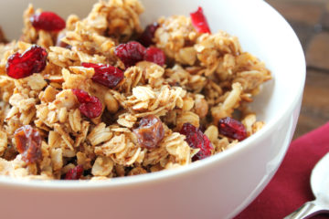 Cranberry Flax Granola