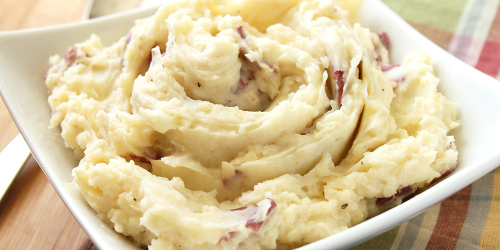 Restaurant Style Garlic Mashed Potatoes