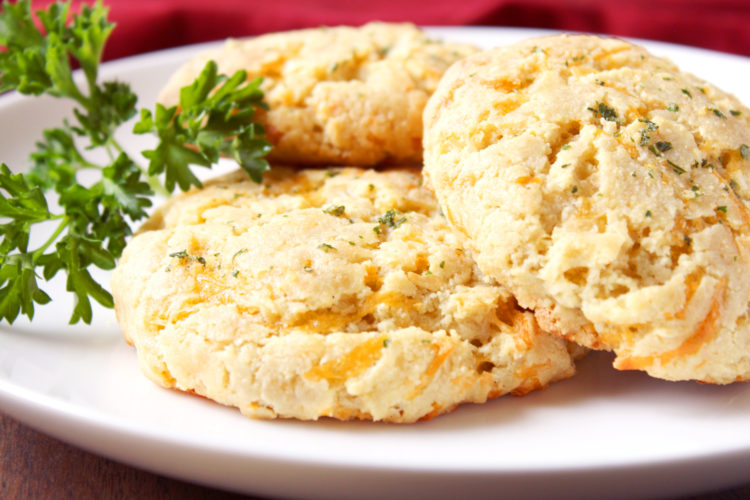 Cheddar Bay Almond Flour Biscuits