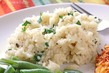 Low-FODMAP Parmesan Herb Rice