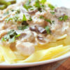 Slow Cooker Chicken Stroganoff from Scratch