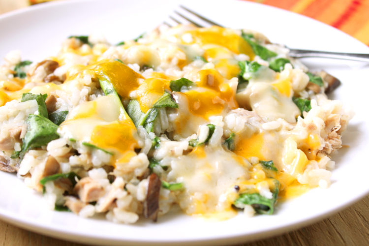 Low FODMAP Tuna Rice Casserole