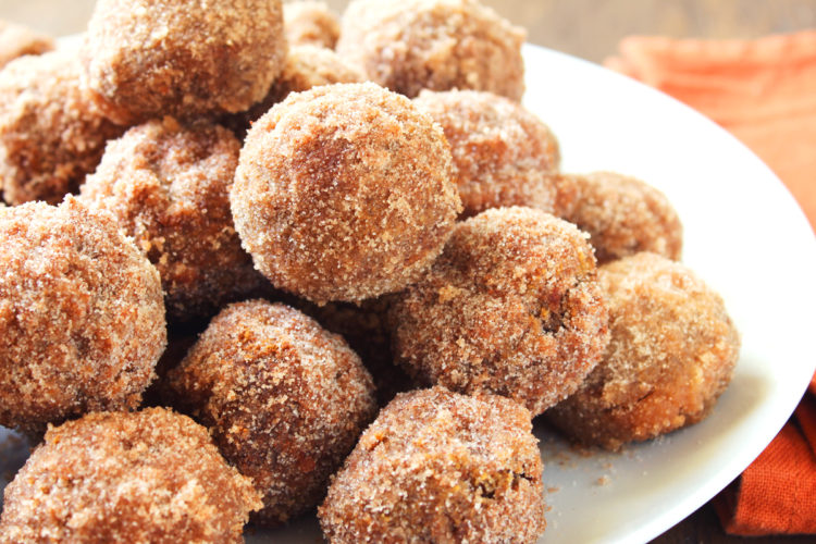 Almond Flour Pumpkin Donut Holes