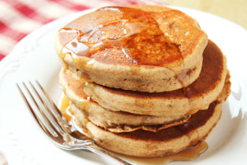 Vanilla Cinnamon Quinoa Pancakes
