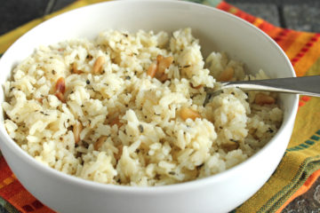 Low-FODMAP Herbed Basmati Rice