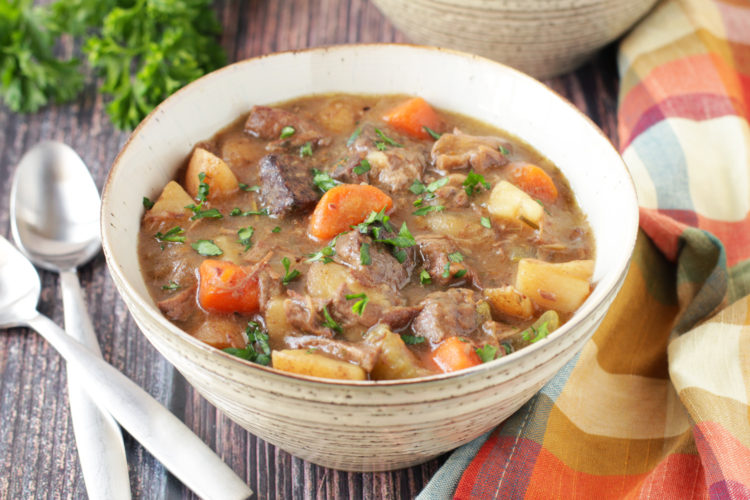 Low FODMAP Slow Cooker Beef Stew