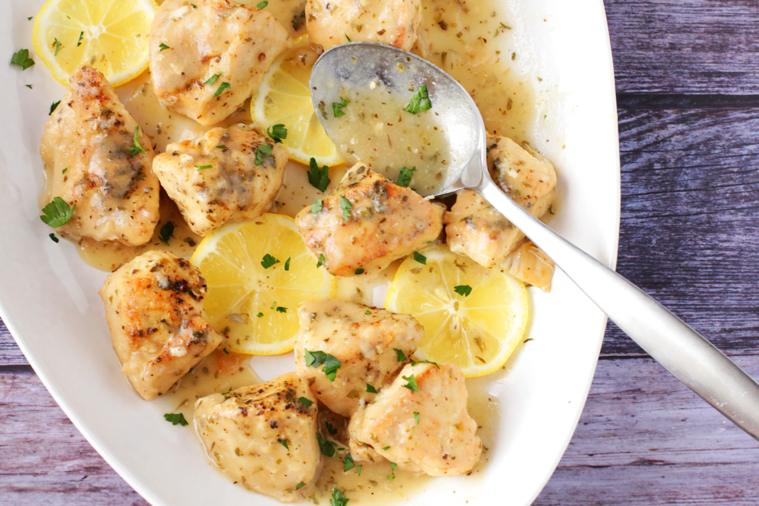 Low FODMAP Slow Cooker Lemon Chicken