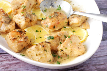 Low FODMAP Slow Cooker Lemon Chicken