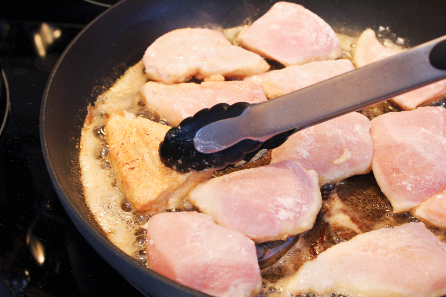 making slow cooker lemon chicken