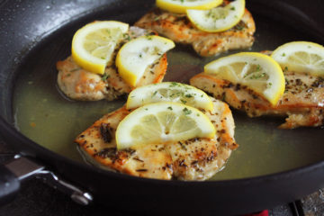 Low-FODMAP Lemon Herb Skillet Chicken