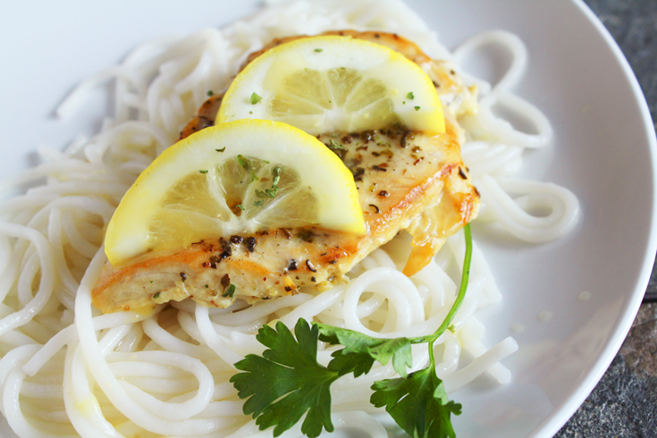 Low-FODMAP Lemon Herb Skillet Chicken