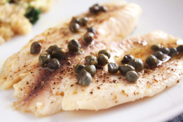 Low FODMAP Baked Tilapia with Capers