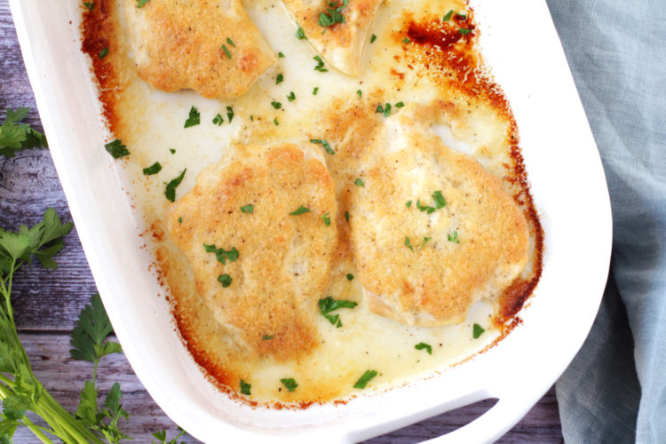Low FODMAP Creamy Parmesan Chicken