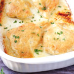 Low FODMAP Baked Creamy Parmesan Chicken