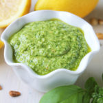 Low-FODMAP Spinach Basil Pesto