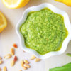 Low-FODMAP Spinach Basil Pesto