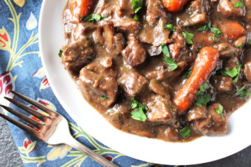 Low FODMAP Beef Burgundy
