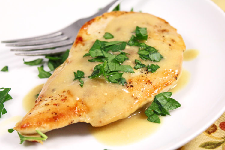 Low FODMAP Chicken Dijon