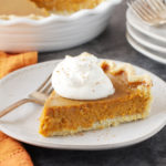 Low FODMAP Pumpkin Pie