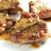 Low FODMAP Seared Lamb Chops with Dijon-Herb Pan Sauce