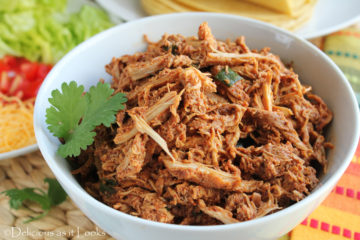 Low-FODMAP Crock Pot Chicken Taco Meat