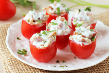 Low FODMAP BLT Bites Appetizer
