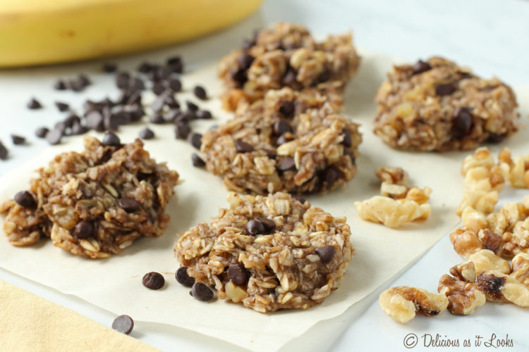 Banana Oat Cookies (Low-FODMAP Friendly, Vegan)