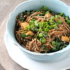 Low-FODMAP Sesame Soba Noodles with Chicken and Kale