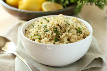Low-FODMAP Lemon Herb Quinoa