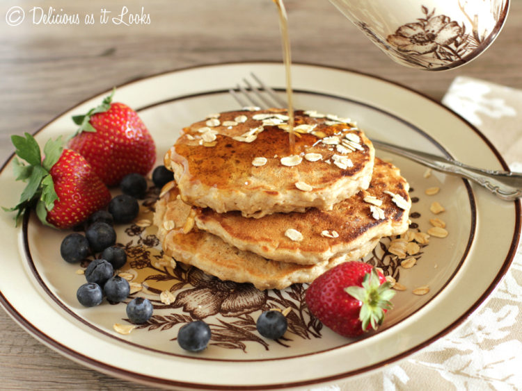 Low-FODMAP Oatmeal Pancakes