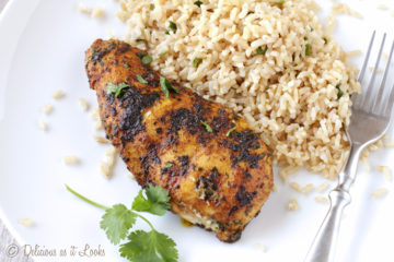 Low-FODMAP Moroccan Grilled Chicken