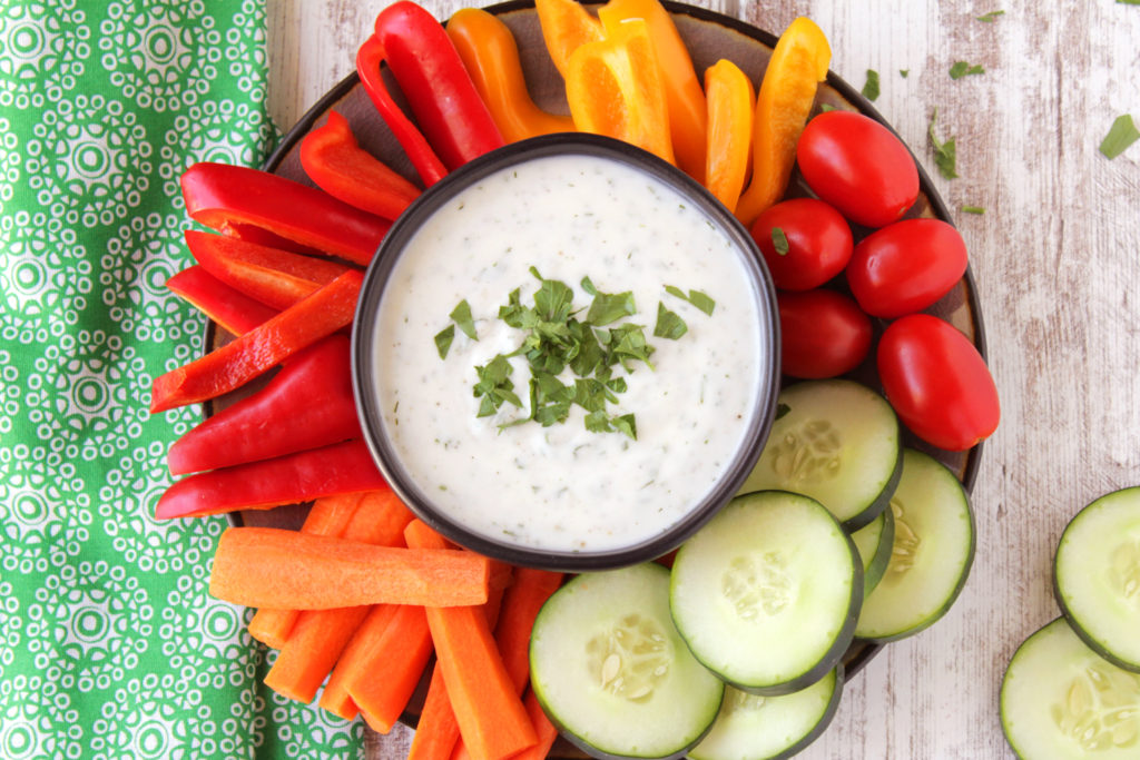 Low FODMAP Kefir Ranch Dressing & Dip
