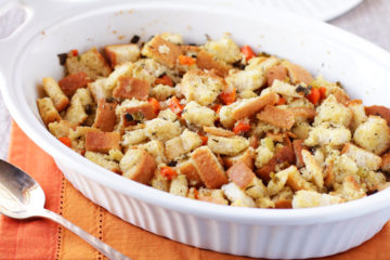 Low FODMAP Turkey Stuffing (Dressing)