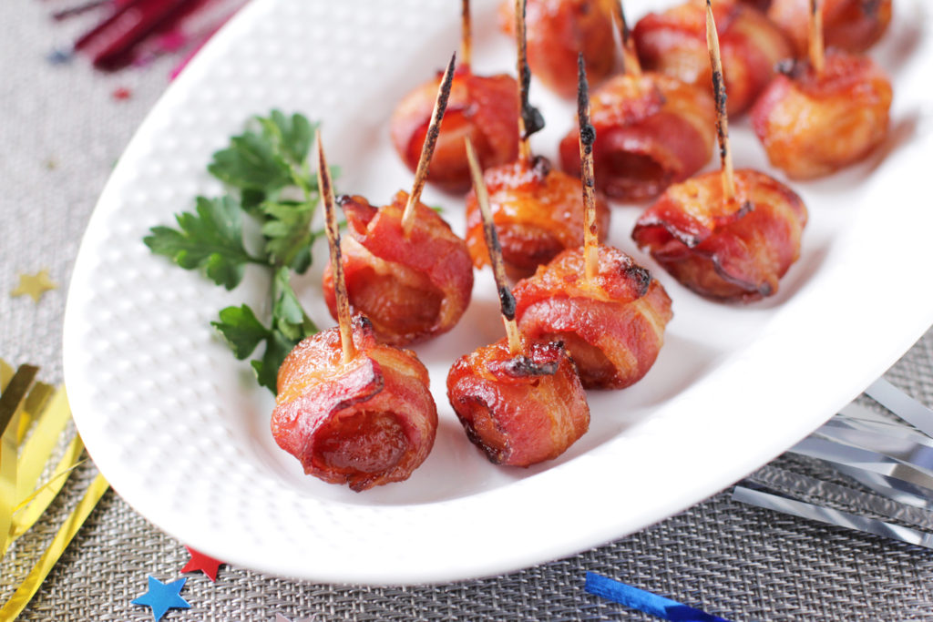 Low FODMAP Bacon-Wrapped Water Chestnuts