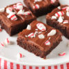 Low FODMAP Peppermint Crush Brownies