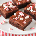 Low FODMAP Peppermint Crush Brownies