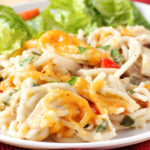 Low FODMAP Turkey (or Chicken) Tetrazzini