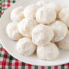 Low FODMAP Pecan Snowball Cookies