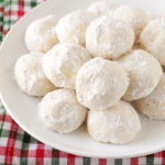 Low FODMAP Pecan Snowball Cookies