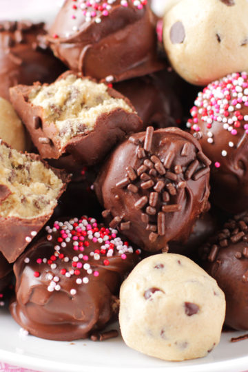 Low FODMAP Cookie Dough Truffles