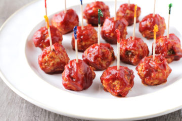Low FODMAP Turkey Quinoa Cocktail Meatballs