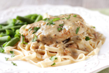 Low-FODMAP Slow Cooker Pork Chops & Gravy