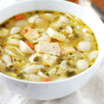 Low FODMAP White Minestrone with Tofu