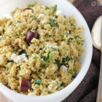 Low-FODMAP Spinach-Feta Millet Pilaf