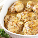 Low FODMAP Maple Mustard Baked Chicken