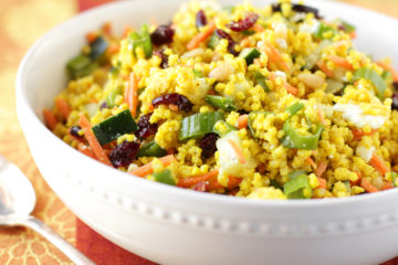 Low FODMAP Moroccan Millet Couscous Salad