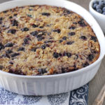 Low-FODMAP Blueberry Oat & Quinoa Breakfast Bake