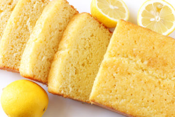 Low FODMAP Glazed Lemon Loaf (Pound Cake)