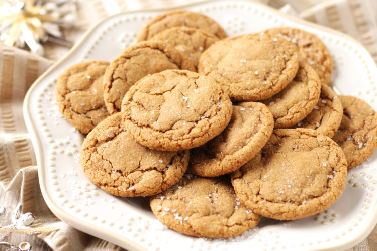Low FODMAP Soft & Chewy Ginger Cookies